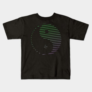 8ts 90s Ying Yang Kids T-Shirt